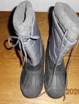 DAMENWINTERSCHUHE STIEFELETTEN, NEU, Farbe schwarz / grau, unbenutzt - Overath