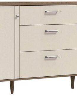 FORTE Sideboard Lacetti, B/H/T 179,8/91,7/41,2 cm Echtholzfüße