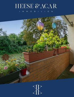 Gepflegte 3-Zimmer-Wohnung mit Südwest-Loggia im Hochparterre - ruhig gelegen & gut vermietet - Berlin