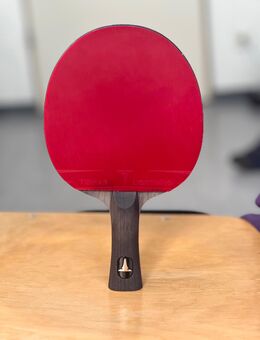 For Sale: TIBHAR Table Tennis Racket – Lightning & Storm Rubbers – Excellent Condition + Original Packaging - Viersen Zentrum