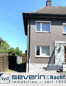 Doppelhaushälfte mit Anbau und Garten in Dortmund-Westrich - Dortmund