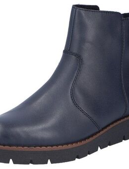 Rieker Schlupfboots, Stiefelette, Casual-Boots, Basic-Boots mit Innenreißverschluss