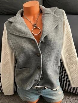blazer jacke linea tesini 36 blazerjacke creme grau - Berlin