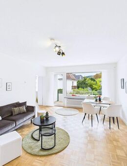 Kurgebiet: 4-Zi. Design-Wohnung mit Südbalkon an der Priegerpromenade - Erstbezug nach Kernsanierung - Bad Kreuznach