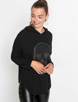 bonprix Longshirt Oversize-Longshirt mit Kapuze