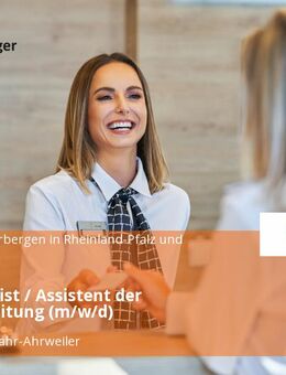 Rezeptionist / Assistent der Betriebsleitung (m/w/d) - Bad Neuenahr-Ahrweiler