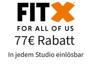 FitX Fitness Gutschein - Düsseldorf