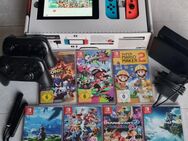 Nintendo Switch Paket –Top Zustand + 10 Spiele - Mainz