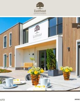 * LANDHAUS QUARTIER SCHAUMBERG * Sichere und soziale Investition mit Pflegevorsorge * - Tholey