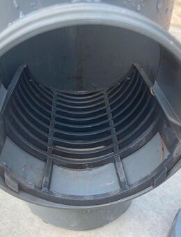 Fallrohr mit Sieb / Laubfang DN110 - Lehrberg