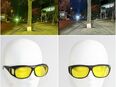 HD Nachtsichtbrille Überziehbrille Nachtfahrtbrille Sonnen Kontrastbrille Gelb  9,90 €* in 78052