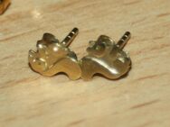 Kleine 333er Echtgold, gold Ohrstecker, Ohrringe, Eichhörnchen - Düsseldorf