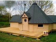 Kota Grillkota Eventhütte 25m² + 250cm Anbau Kiefer - Rietberg