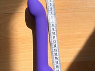 Dildo 20cm lang - Silikon in Lila - Jena