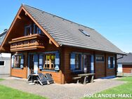 Holzblockhaus mit Garage und Nebengebäude - Gamlen