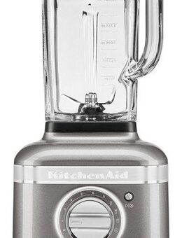 KitchenAid Standmixer 5KSB4026EMS Medallion Silber, 1200 W