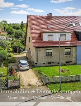 (A1601) Geräumige Doppelhaushälfte mit Ausbaupotenzial in Pößneck - Pößneck