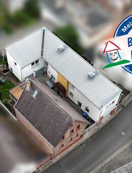 DIETZ: 3 Wohnungen in 2 Häusern inklusive 3 Garagen, Innenhof und Garten Schaafheim - Schaafheim