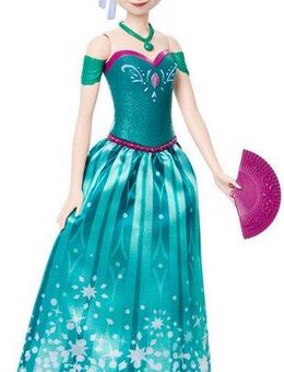Mattel® Anziehpuppe Disney Die Eiskönigin Spin & Reveal Anna Puppe