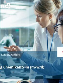 Ausbildung Chemikant/-in (m/w/d) - Waldenbuch