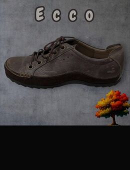 Halbschuhe Schnürschuhe Ecco Braun Damen Leder Gr. 39 neu - Blankenhain Zentrum