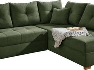 Jockenhöfer Gruppe Ecksofa Heidelberg L-Form, inklusive Bettfunktion, Bettkasten, Ottomane links oder rechts