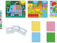 Janod Kreativset Aufkleber-Karten Tiere