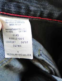 GAP-Damen-Stretch-Jeans,Original Straight Leg,Graublau,Töne,Größe 4? ca. 36/38 - Linnich