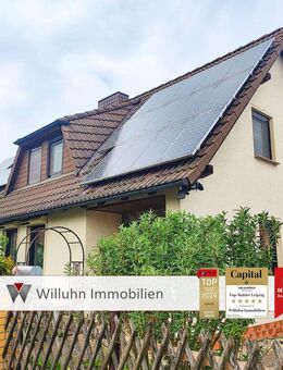 Großzügiges Einfamilienhaus mit Photovoltaik, Pool, Sauna, Kamin und Doppelgarage - Raguhn-Jeßnitz