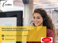 Mitarbeiter Sales Support / Vertriebsinnendienst (m/w/d) - Gelnhausen