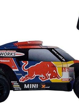 Happy People RC-Buggy Mini Cooper JCW X-Raid Red Bull, mit Fernbedienung