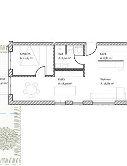 NEUBAU: 2-Zi-EG-Wohnung mit Garten - Erlangen