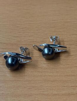 Ohrstecker Weiß Gold - Monzingen