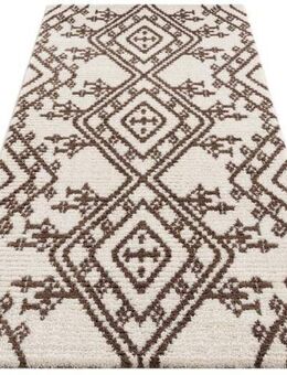 Carpet City Teppich April 2291, rechteckig, Höhe: 10 mm, Läufer, weich durch Microfaser, Boho Ethno Look, Wohnzimmer