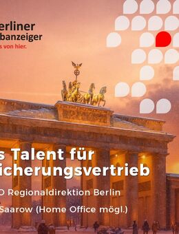 Sales Talent (m/w/d) für Versicherungsvertrieb - Bad Saarow