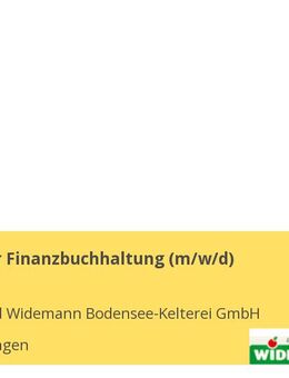 Mitarbeiter Finanzbuchhaltung (m/w/d) - Bermatingen