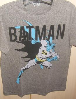 SHIRT -BATMAN -GRÖSSE M GRAU - Großostheim
