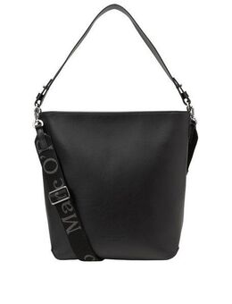 Marc O'Polo Accessories Hobo VANJA, Schultertasche, Damen-Handtasche mit langem Logo-Gurtband