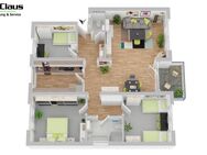 Geräumige 4-Zimmer-Wohnung in ruhiger Lage mit großem Gemeinschaftsgarten - Rösrath