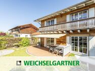 Nachhaltig leben, stilvoll wohnen - Doppelhaushälfte in ruhiger Lage mit Südgarten & PV-Anlage - Aying