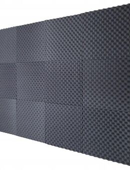12x Premium Schallschutz Schallplatten Akustikschaum 3 cm - 3m2 S - Wuppertal