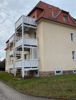 Tolle 3-Zimmerwohnung mit großem Balkon in ruhiger Lage im 1.OG - Mittweida