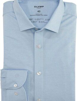 OLYMP Langarmhemd No. Six 24/Seven super slim Jerseyhemd