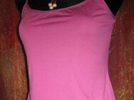 NEU * Edel seidig * apart * Spaghetti * Träger- Top * T- Shirt "comma," Gr. 38- 40/ M * pink * - Riedlingen