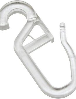 GARDINIA Faltenclip, (10-St), Serie Einzelprogramm Memphis Ø 16 mm