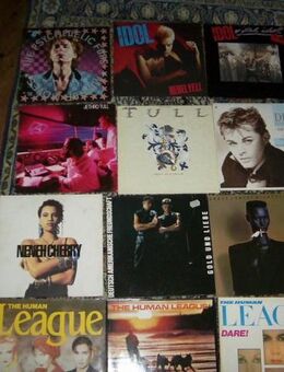 Schallplatten Vinyl Sammlung Konvolut Pop New Wave Heavy Jethro Tull Juman League Grace Jones Neneh Cherry DAF - Friedrichshafen