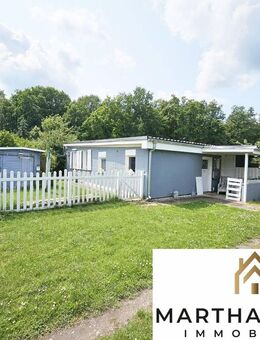 Traumlage am Schweriner See: Bungalow mit Wintergarten, Werkstatt, 3 Terrassen & Garten! - Dobin (See)