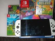 Nintendo switch oled mit 4 spielen - Hamburg