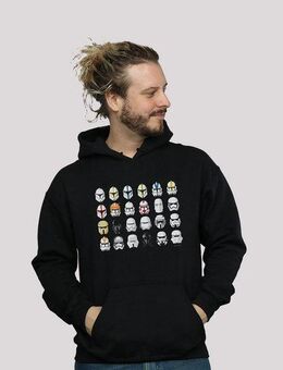 F4NT4STIC Kapuzenpullover Star Wars Stormtrooper Piloten Helme Print