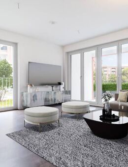 Unvergleichliches Einzelstück: Luxuriöse Wohnung mit Garten mitten im neuen Pasing - München
